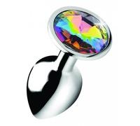 Anal Rainbow Gem Butt Plug - Klein