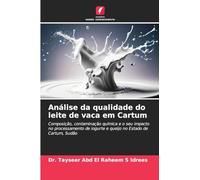 Análise da qualidade do leite de vaca em Cartum