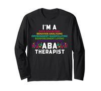 Analisi comportamentale applicata Terapeuta Humor Data Scientist Maglia a Manica
