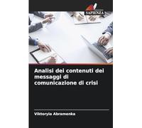 Analisi dei contenuti dei messaggi di comunicazione di crisi