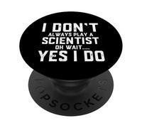 Analisi dei dati di ricerca scientifica del costume divertente dello scienziato PopSockets PopGrip Adesivo
