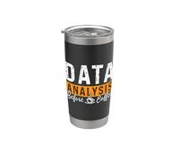 Analisi dei dati prima dell'analista dei dati per gli amanti del caffè di data science Bicchiere termico in acciaio inox doppia parete
