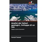 Analisi dei fattori geologici, Sviluppo di un SIG: Mappa di rischio franamento