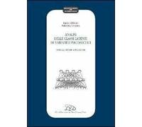 Analisi delle classi latenti di variabili psicosociali. Modelli, metodi, applicazioni
