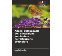Analisi dell'impatto dell'educazione ambientale nell'istruzione prescolare