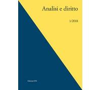 Analisi e diritto (2018). Vol. 1