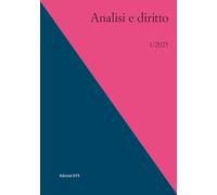 Analisi e diritto. Ediz. bilingue (2025) (Vol. 1)