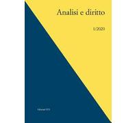 Analisi e diritto. Ediz. italiana e inglese (2020). Vol. 1