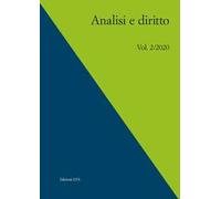 Analisi e diritto. Ediz. italiana e inglese (2020). Vol. 2