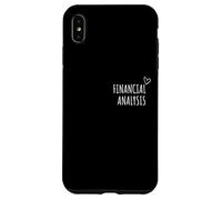 Analisi finanziaria Amante Uomini Donne Grafici Dati Investire Custodia per iPhone XS Max