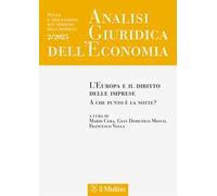Analisi giuridica dell'economia (2025). Vol. 2