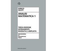 Analisi matematica. Vol. 1
