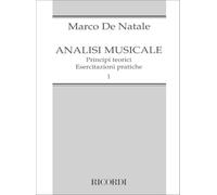 Analisi musicale. Principi teorici, esercitazioni pratiche