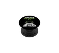 Analista Cyber Security Hacker Etico Divertente PopSockets PopGrip Adesivo
