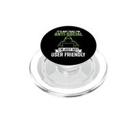Analista Cyber Security Hacker Etico Divertente PopSockets PopGrip per MagSafe