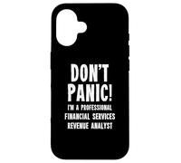Analista dei ricavi dei servizi finanziari Custodia per iPhone 16