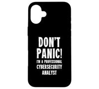 Analista della sicurezza informatica Custodia per iPhone 16 Plus