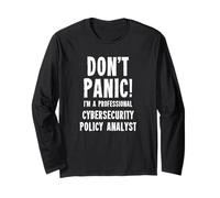 Analista delle politiche di Sicurezza informatica Maglia a Manica