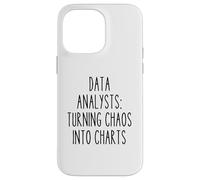 Analista di dati Statistico Tecnico Divertente Lavoro Statistico Matematico Custodia per iPhone 14 Pro Max