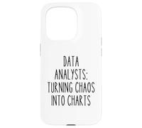 Analista di dati Statistico Tecnico Divertente Lavoro Statistico Matematico Custodia per iPhone 15 Pro