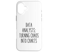 Analista di dati Statistico Tecnico Divertente Lavoro Statistico Matematico Custodia per iPhone 16 Plus