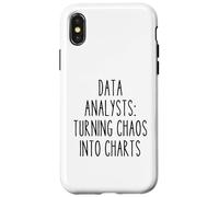 Analista di dati Statistico Tecnico Divertente Lavoro Statistico Matematico Custodia per iPhone X/XS