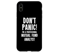 Analista di fondi comuni di investimento Custodia per iPhone XS Max