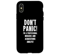 Analista Fusioni e Acquisizioni Custodia per iPhone X/XS