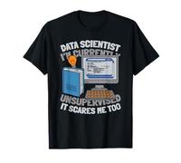 Analista Statistica Computer Scienziato Dati Data Scientist Maglietta