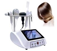 Analizzatore 5 in 1 per pelle e capelli, analizzatore dei follicoli piliferi, rilevatore del cuoio capelluto, con funzione massaggio, 5 strumenti per la diagnosi dei capelli, saloni di bellezza