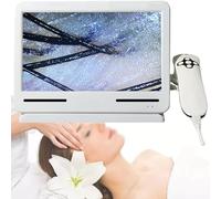 Analizzatore Capelli diagnosi della Pelle diagnostico per pelle, microscopio digitale da 10,1 pollici 200x del follicolo del cuoio capelluto per casa, salone e spa