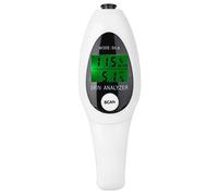 Analizzatore della Pelle con Display Digitale LCD, Analizzatore della Pelle Monitor dell'umidità della Pelle per la Cura della Pelle, Misuratore della Pelle del Viso ad alta Sensibilità (Bianco)