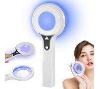Analizzatore Della Pelle Con Lampada Woods,Analizzatore Di Ingrandimento Professionale Per La Diagnosi Della Pelle,Lampada Diagnostica Della Pelle Per Uso Domestico,Funzionamento Con Un Solo Pulsante