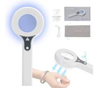 Analizzatore della pelle con lampada Woods portatile, lampada per analizzatore di bellezza portatile, analizzatore di ingrandimento facciale professionale per spa, salone e uso domestico