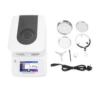 Analizzatore di acqua alogeno 120g 0,001g Precisione Touch screen da 5 pollici Interfaccia RS232 per piante alimentari in legno