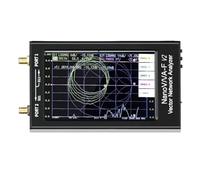 Analizzatore di antenna, Analizzatore di rete vettoriale NanoVNA-F V2 3GHz Schermo tattile da 4,3 pollici Antenna NanoVNA Onde corte HF VHF UHF,per la diagnostica dei cavi di rete
