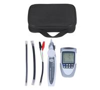 Analizzatore di antenna, Tester for cavi POE Tester for cavi di rete LCD Digitale Analogico Multifunzione POE Wire Line Finder con borsa for cavi,per la diagnostica dei cavi di rete