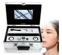 Analizzatore di capelli e capelli per la diagnosi della pelle, rilevatore di cuoio capelluto, macchina per l'analisi della pelle del follicolo pilifero del cuoio capelluto, tester di umidità