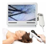 Analizzatore di capelli e diagnosi della pelle, analizzatore di capelli e cuoio capelluto, analizzatore di capelli da 10,1 pollici, per barbieri, saloni di bellezza, centri benessere, ecc.