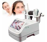 Analizzatore di capelli e pelle 200X, dispositivo per massaggio dei capelli 5 in 1, con schermo HD da 10 pollici + 5 sonde, per analizzare/massaggiare i problemi del cuoio capelluto - Home S