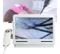 Analizzatore di Capelli per Diagnosi della Pelle Rilevatore di peli e peli della pelle diagnostico, tester di ingrandimento per l'umidità dell'olio del follicolo del cuoio capelluto, miglior