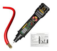 Analizzatore Di Circuiti | Controllore Di Presa Intelligente Con Display LED E Luce,Rilevatore di Circuiti Elettrici 2-300V | per Alimentazione Elettrica Domestica Rv Camper Rimorchio Auto e Veicoli