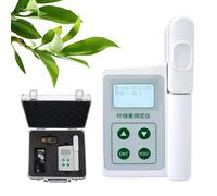 Analizzatore di clorofilla 4 in 1, tester per la nutrizione delle piante, analizzatore di clorofilla portatile con esportazione dati USB, rileva rapidamente clorofilla/azoto/temperatura/umidità