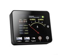 Analizzatore di corrente per riparazione telefono | ABS per materiale | 0-30V DC, limite 5A, curva in tempo reale