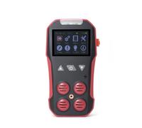Analizzatore di gas multi-rivelatore 4 in 1 O2, CO, H2S, CH4 Tester Display LCD ricaricabile for l'industria mineraria