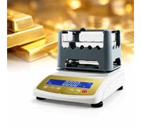 Analizzatore di Purezza dei Gioielli, Tester della Purezza dell'Oro | Risoluzione Densità 0.0001g/cm³, Purezza, Ricaricabile, per Valutazione Antiquariato & Raffinazione(600K)