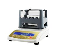 Analizzatore di purezza dei metalli preziosi elettronico digitale, tester di purezza dell'oro con display LCD, tester di densità, rilevatore di carati, kit automatico for il test dell'oro