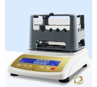 Analizzatore di purezza dell'oro elettronico digitale tester di densità 0,0001g/cm³ rilevamento della densità di carati di qualità LAB ad alta precisione(300K)
