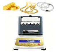 Analizzatore di purezza dell'oro, tester elettronico digitale per metalli preziosi, ideale per la prova dei gioielli, densità di precisione 0.001g/cm³