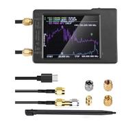 Analizzatore di rete, Analizzatore di antenna di rete vettoriale VNA-H 10KHz-1.5GHz MF HF VHF UHF con slot for scheda SD Shell Supporta tester VNA-H digitale 32G